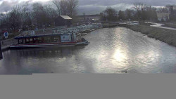 Přístav Veselí nad Moravou na Baťově kanále