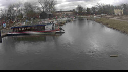 Přístav Veselí nad Moravou na Baťově kanále