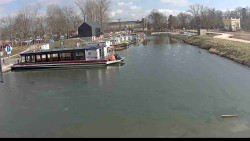 Přístav Veselí nad Moravou na Baťově kanále