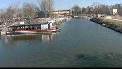 Přístav Veselí nad Moravou na Baťově kanále