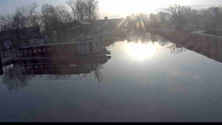 Přístav Veselí nad Moravou na Baťově kanále