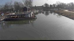 Přístav Veselí nad Moravou na Baťově kanále