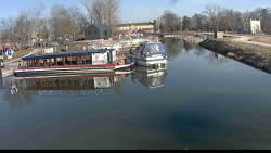 Přístav Veselí nad Moravou na Baťově kanále