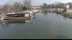 Přístav Veselí nad Moravou na Baťově kanále