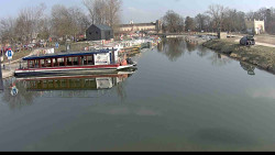 Přístav Veselí nad Moravou na Baťově kanále