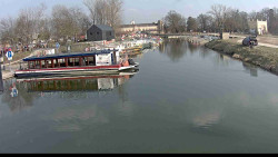 Přístav Veselí nad Moravou na Baťově kanále