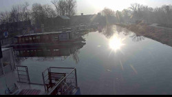 Přístav Veselí nad Moravou na Baťově kanále