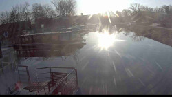 Přístav Veselí nad Moravou na Baťově kanále