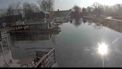 Přístav Veselí nad Moravou na Baťově kanále