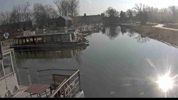 Přístav Veselí nad Moravou na Baťově kanále