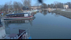 Přístav Veselí nad Moravou na Baťově kanále