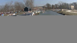 Přístav Veselí nad Moravou na Baťově kanále