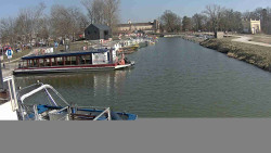 Přístav Veselí nad Moravou na Baťově kanále