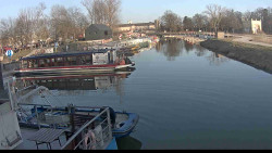 Přístav Veselí nad Moravou na Baťově kanále