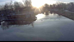 Přístav Veselí nad Moravou na Baťově kanále