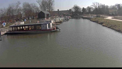 Přístav Veselí nad Moravou na Baťově kanále