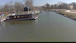 Přístav Veselí nad Moravou na Baťově kanále