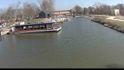 Přístav Veselí nad Moravou na Baťově kanále