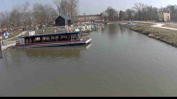 Přístav Veselí nad Moravou na Baťově kanále