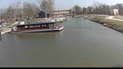 Přístav Veselí nad Moravou na Baťově kanále