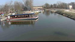 Přístav Veselí nad Moravou na Baťově kanále