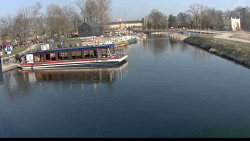 Přístav Veselí nad Moravou na Baťově kanále