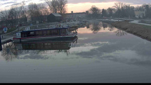 Baťův kanál - Přístav Veselí nad Moravou na Baťově kanále - 12.3.2026 v 06:15 Baťův kanál - Přístav Veselí nad Moravou na Baťově kanále - 12.3.2026 v 06:15