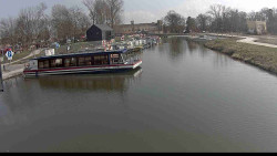 Přístav Veselí nad Moravou na Baťově kanále