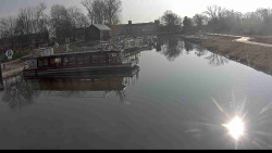 Přístav Veselí nad Moravou na Baťově kanále