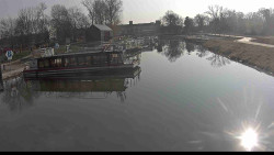 Přístav Veselí nad Moravou na Baťově kanále