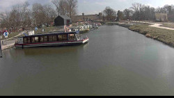 Přístav Veselí nad Moravou na Baťově kanále