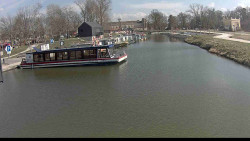 Přístav Veselí nad Moravou na Baťově kanále