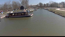 Přístav Veselí nad Moravou na Baťově kanále