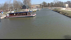 Přístav Veselí nad Moravou na Baťově kanále