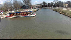 Přístav Veselí nad Moravou na Baťově kanále