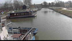 Přístav Veselí nad Moravou na Baťově kanále