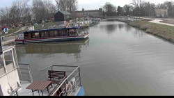 Přístav Veselí nad Moravou na Baťově kanále