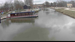 Přístav Veselí nad Moravou na Baťově kanále