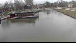 Přístav Veselí nad Moravou na Baťově kanále