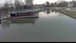 Přístav Veselí nad Moravou na Baťově kanále