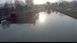 Přístav Veselí nad Moravou na Baťově kanále