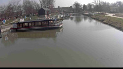 Přístav Veselí nad Moravou na Baťově kanále