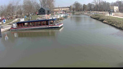 Přístav Veselí nad Moravou na Baťově kanále