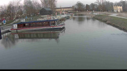 Přístav Veselí nad Moravou na Baťově kanále