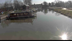 Přístav Veselí nad Moravou na Baťově kanále