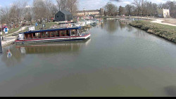 Přístav Veselí nad Moravou na Baťově kanále