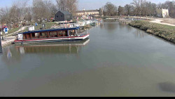 Přístav Veselí nad Moravou na Baťově kanále