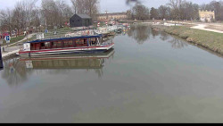 Přístav Veselí nad Moravou na Baťově kanále