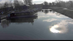 Přístav Veselí nad Moravou na Baťově kanále