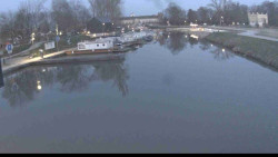 Přístav Veselí nad Moravou na Baťově kanále